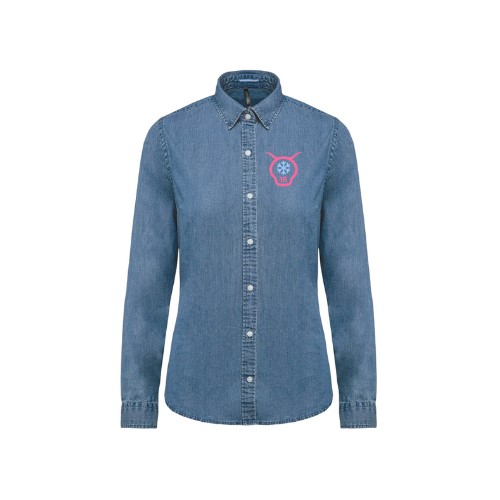 Cantal Shop | CHEMISE MANCHES LONGUES JEAN FLOCON COEUR