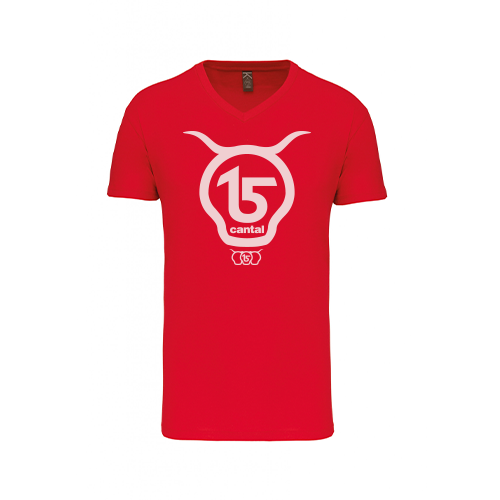 Cantal Shop | TEE-SHIRT ROUGE SALERS 15