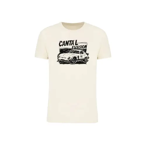 Cantal Shop | TEE- SHIRT PORSCHE 2025 IVOIRE 