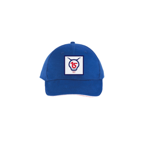 Cantal Shop | CASQUETTE PATCH 15 BLEU AZUR