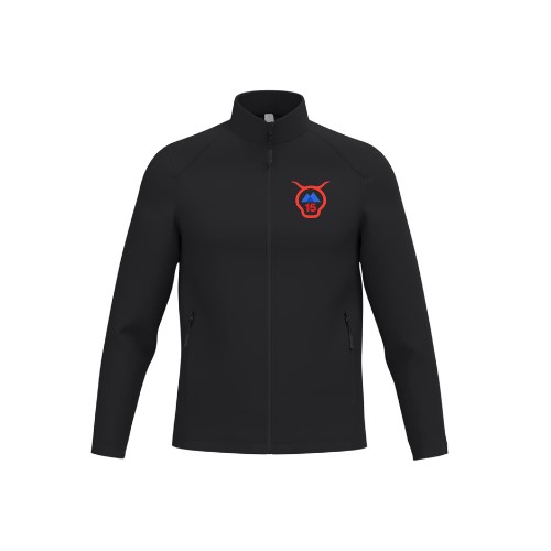 Cantal Shop | SOFTSHELL MANCHES LONGUES SANS CAPUCHE TETE 15 TRIANGLE COEUR NOIR