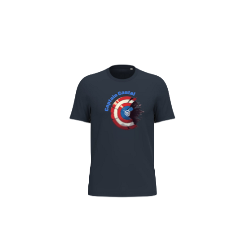 Cantal Shop | TEE SHIRT CAPTAIN 2026 BLEU MARINE