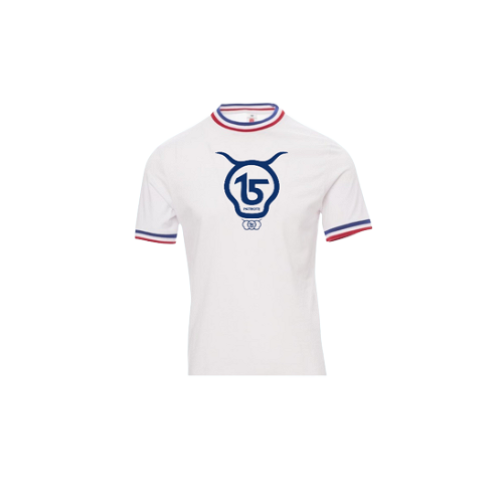 Cantal Shop | TEE SHIRT HOMME COL BBR TETE TORSE BLANC