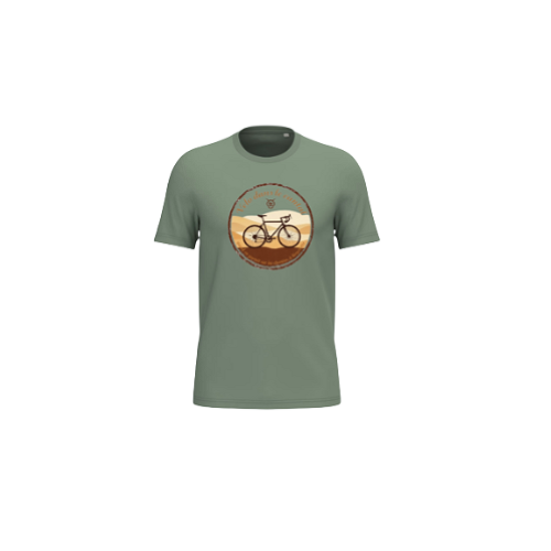 Cantal Shop | TEE SHIRT PATCH VELO AMANDE