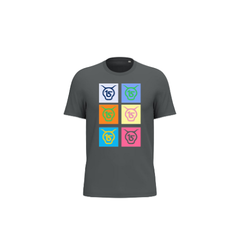Cantal Shop | TEE SHIRT WHAROL GRIS ANTHRACITE
