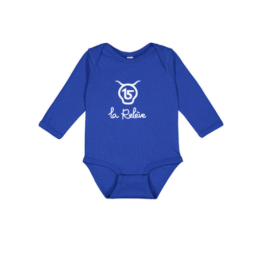 Cantal Shop | BODY MANCHES LONGUES BEBE BLEU ROYAL