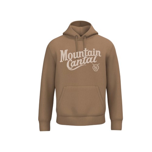 Cantal Shop | SWEAT CAPUCHE MOUNTAIN CANTAL MARRON