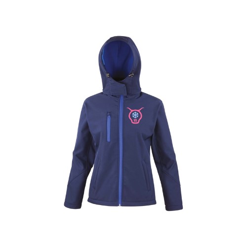 Cantal Shop | SOFTSELL MANCHES LONGUES FLOCON BLEU MARINE