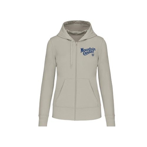 Cantal Shop | SWEAT ZIP CAPUCHE MOUNTAIN CLAY
