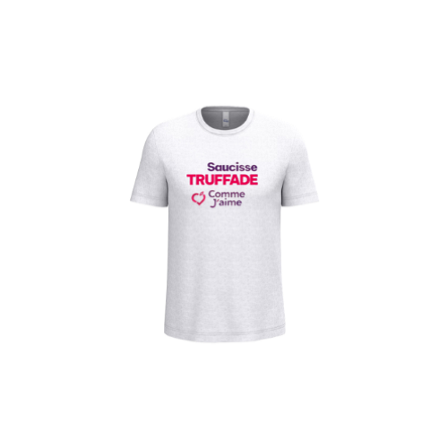 Cantal Shop | TEE SHIRT SAUCISSE TRUFFADE GRIS 
