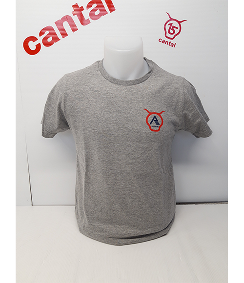 Cantal Shop | TEE-SHIRT HOMME GRIS AUVERGNAT