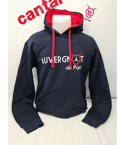 Cantal Shop | SWEAT À CAPUCHE AUVERGNAT DE PARIS