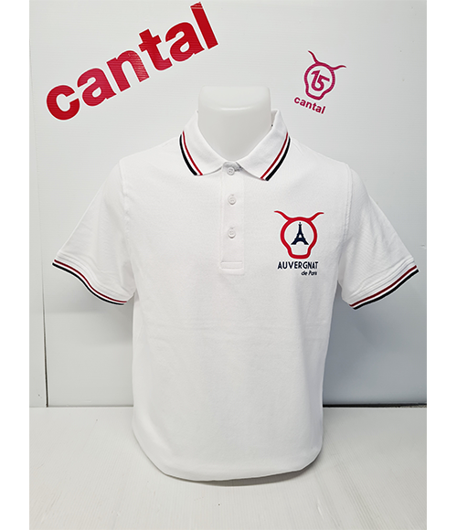 Cantal Shop | POLO BLANC AUVERGNAT DE PARIS