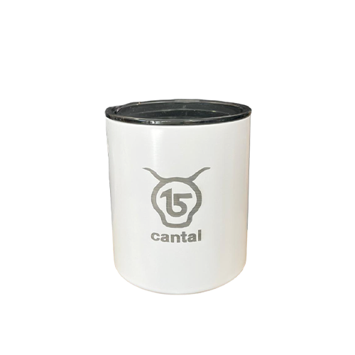 Cantal Shop |  - MUG THERMIQUE SALERS 15 BLANC