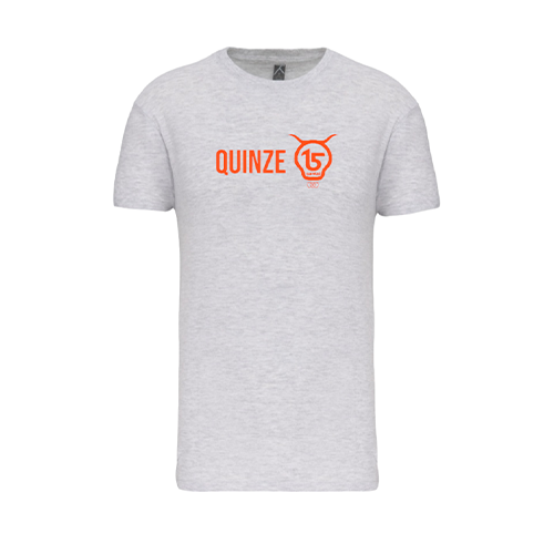 Cantal Shop |  - TEE-SHIRT ENFANT QUINZE CANTAL GRIS