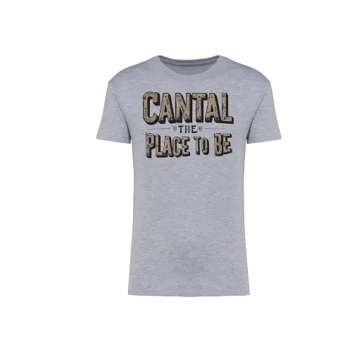 Cantal Shop | TEE SHIRT PLACE TO BE GRIS