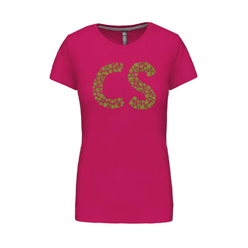 Cantal Shop |  - TEE-SHIRT ENFANT CS TÊTE REMPLIE FUCHSIA