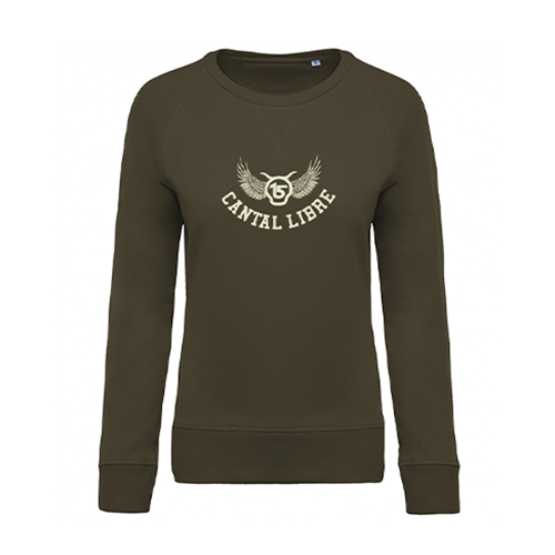 Cantal Shop |  - SWEAT CANTAL LIBRE KAKI