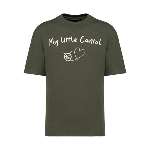 Cantal Shop |  - TEE-SHIRT ENFANT LITTLE CANTAL KAKI