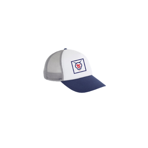 Cantal Shop | CASQUETTE TRUCKER PATCH 15 GRIS/BLANC/BLEU
