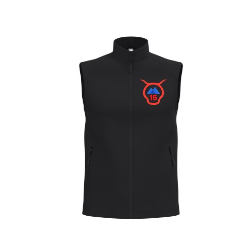 Cantal Shop | SOFTSHELL SANS MANCHES TETE 15 TRIANGLE COEUR NOIR