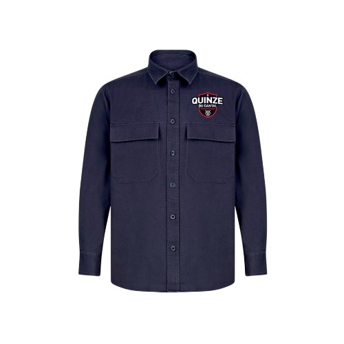 Cantal Shop | SURCHEMISE MANCHES LONGUES QUINZE BLEU MARINE