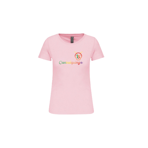Cantal Shop | TEE SHIRT FILLE CANTALQUINZE ROSE