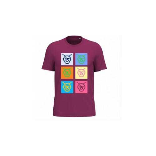 Cantal Shop | TEE SHIRT HOMME WHAROL BORDEAUX
