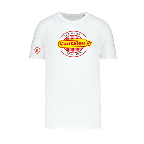 Cantal Shop |  - TEE-SHIRT ENFANT JUSTIN CANTALOU BLANC