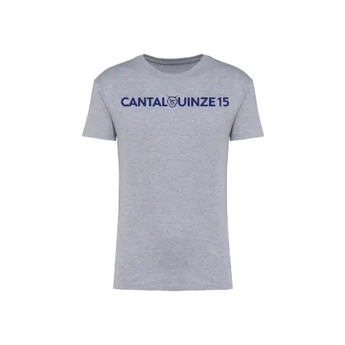 Cantal Shop | TEE-SHIRT CANTAL QUINZE TORSE GRIS 