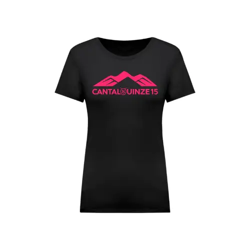 Cantal Shop | TEE SHIRT CANTAL QUINZE TORSE NOIR 