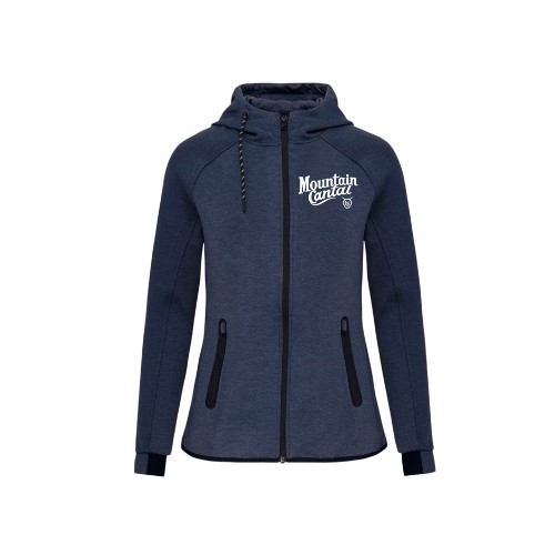 Cantal Shop | SWEAT CAPUCHE MOUNTAIN CANTAL BLEU MARINE