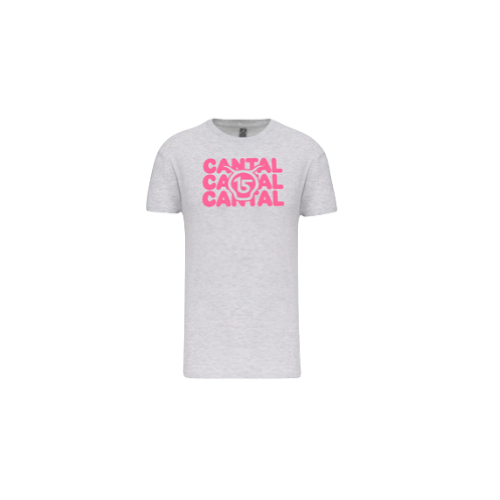 Cantal Shop | TEE SHIRT FEMME CANTAL X3 GRIS