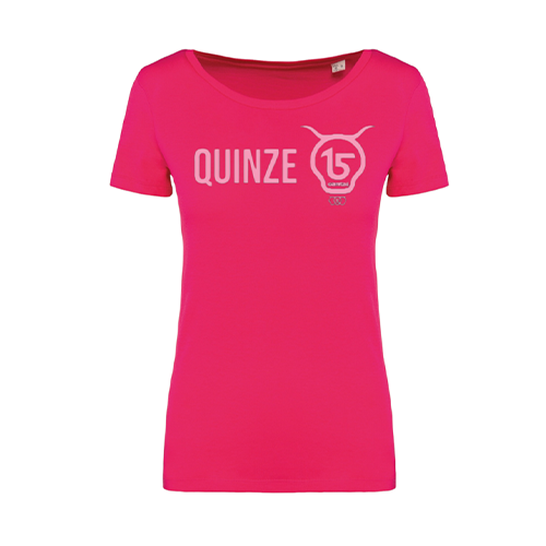 Cantal Shop |  - TEE-SHIRT ENFANT QUINZE CANTAL ROSE