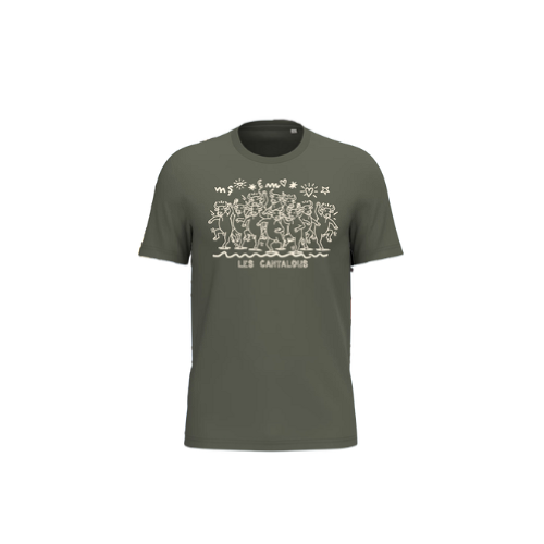 Cantal Shop | TEE SHIRT CANTALOU FIESTA KAKI