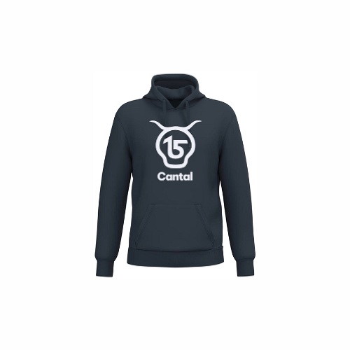 Cantal Shop | SWEAT CAPUCHE SALERS 15 BLEU MARINE