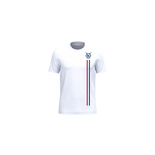 Cantal Shop | TEE SHIRT HOMME BANDES BBR BLANC