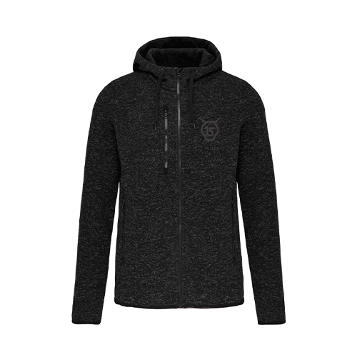 Cantal Shop | VESTE À CAPUCHE SPORT ROUGE SALERS 15 CŒUR