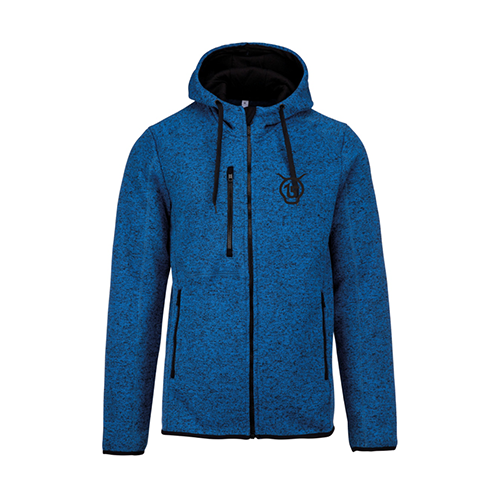 POLAIRE À CAPUCHE BLEU SALERS 15