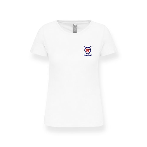 Cantal Shop | TEE-SHIRT BLANC SALERS 15 CŒUR