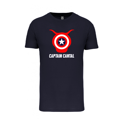 TEE-SHIRT CAPTAIN CANTAL MARINE