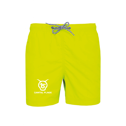 Cantal Shop | SHORT DE BAIN SALERS 15 JAUNE