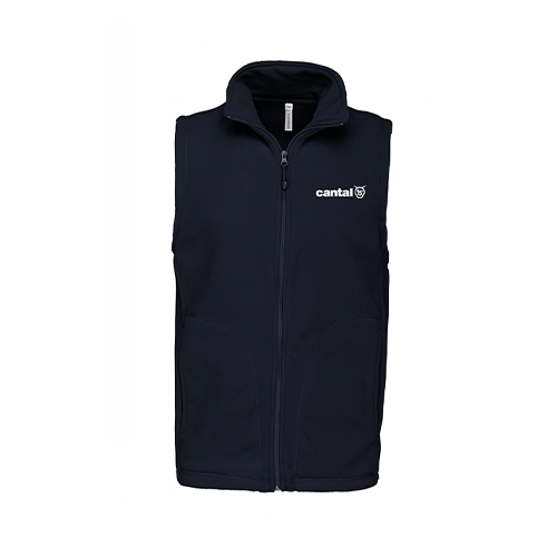 Cantal Shop | POLAIRE SANS MANCHES BLEU MARINE SALERS 15 CŒUR