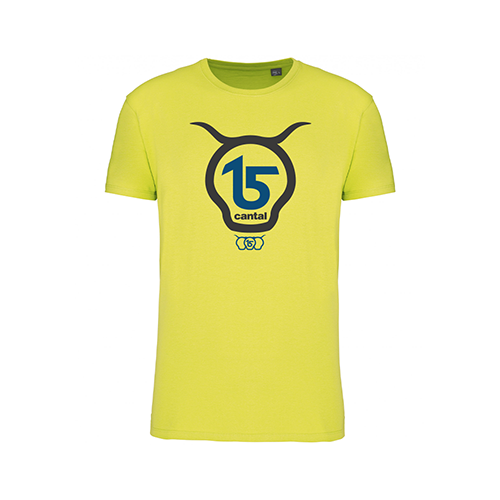 Cantal Shop | TEE-SHIRT SALERS 15 JAUNE