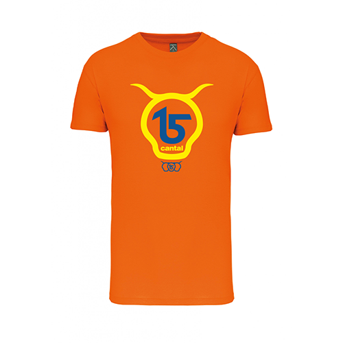 Cantal Shop | TEE-SHIRT SALERS 15 ORANGE