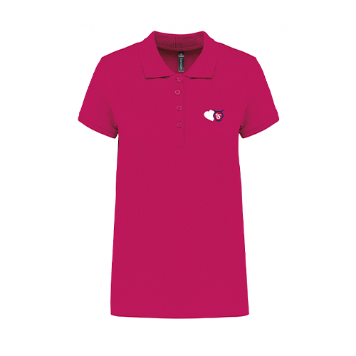 Cantal Shop | POLO CŒUR FUSCHIA