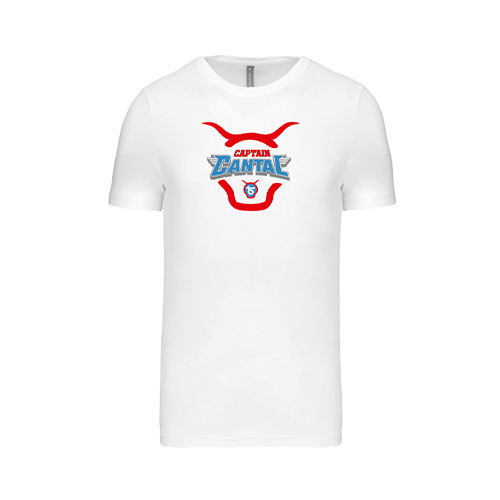 Cantal Shop | TEE-SHIRT ENFANT CAPTAIN CANTAL BLANC
