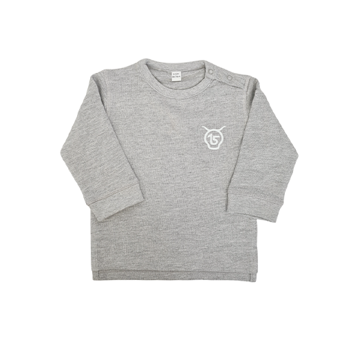 Cantal Shop | SWEAT COL ROND GRIS SALERS 15