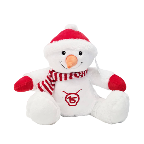 Cantal Shop | PELUCHE BONHOMME DE NEIGE NOËL