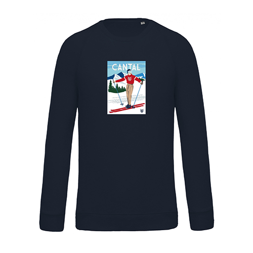 Cantal Shop |  - SWEAT SKI VINTAGE MARINE